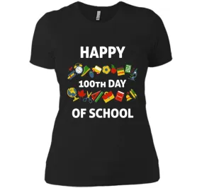 100th Day of School T-Shirt Happy 100th Day of School Tee