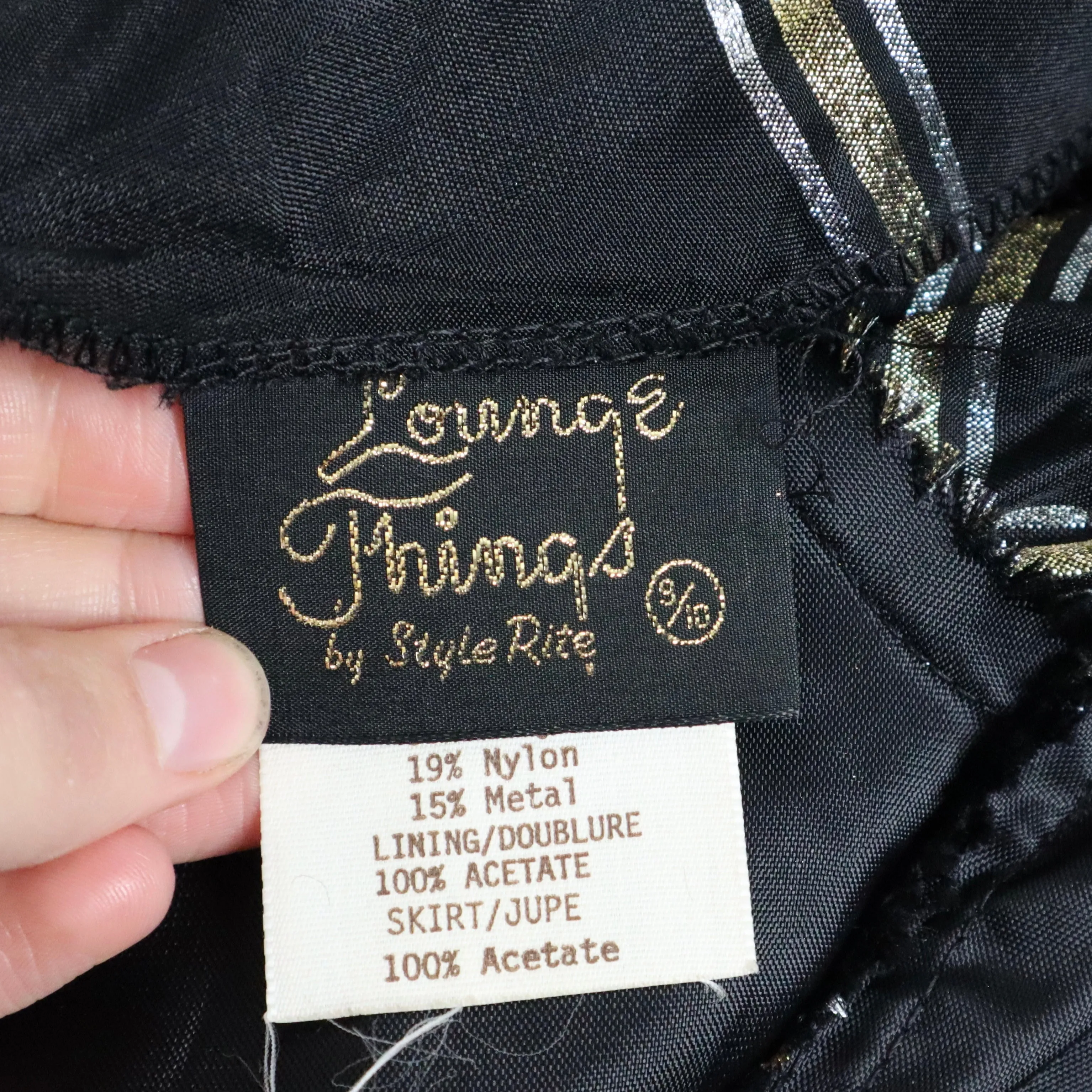 70s Statement Collar Mini Dress (S)