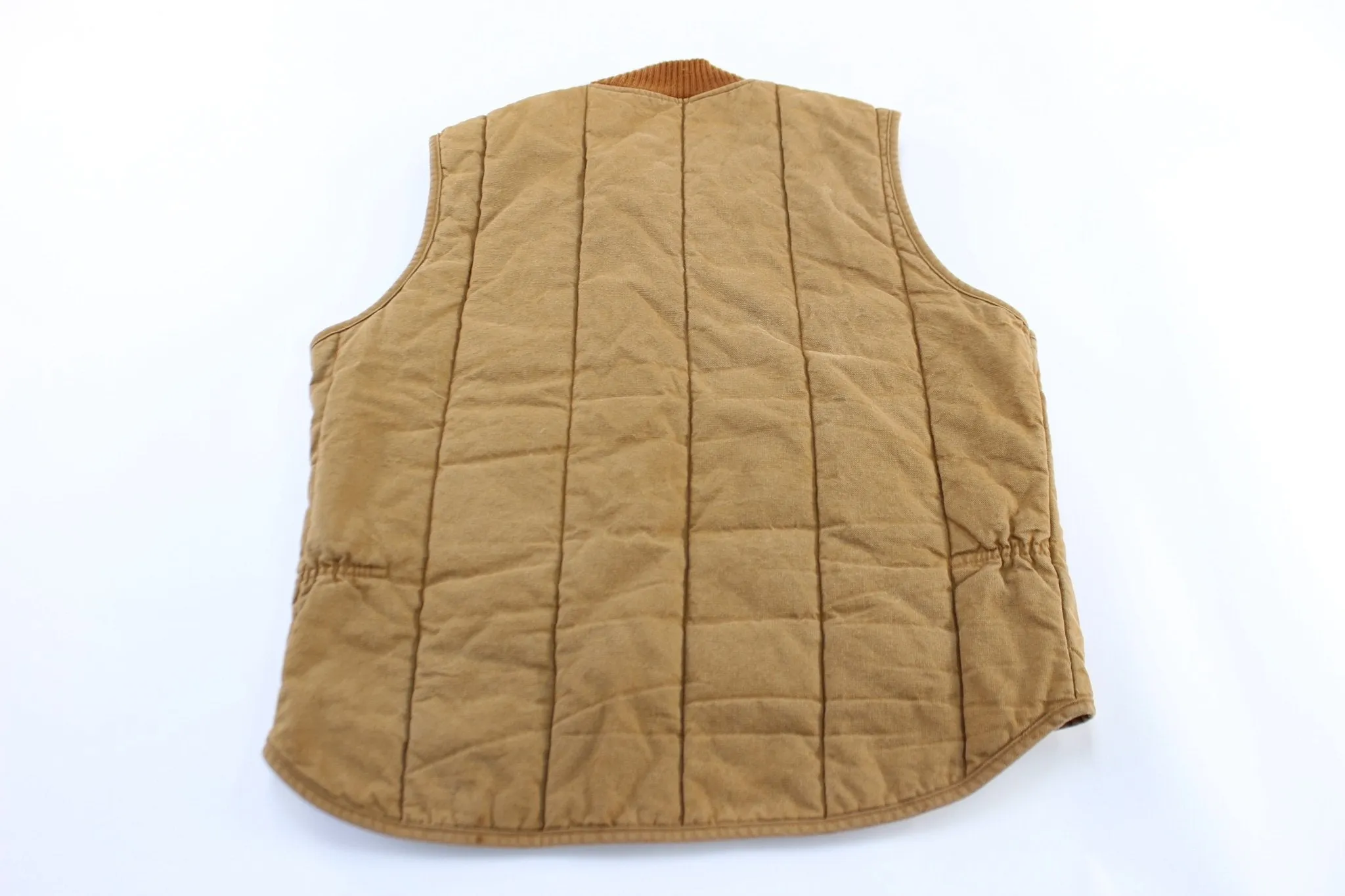 80's Walls Blizzard-Pruf Tan Zip Up Vest