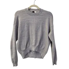 Adidas Textured Crop Activewear Sweater Size Medium (est)