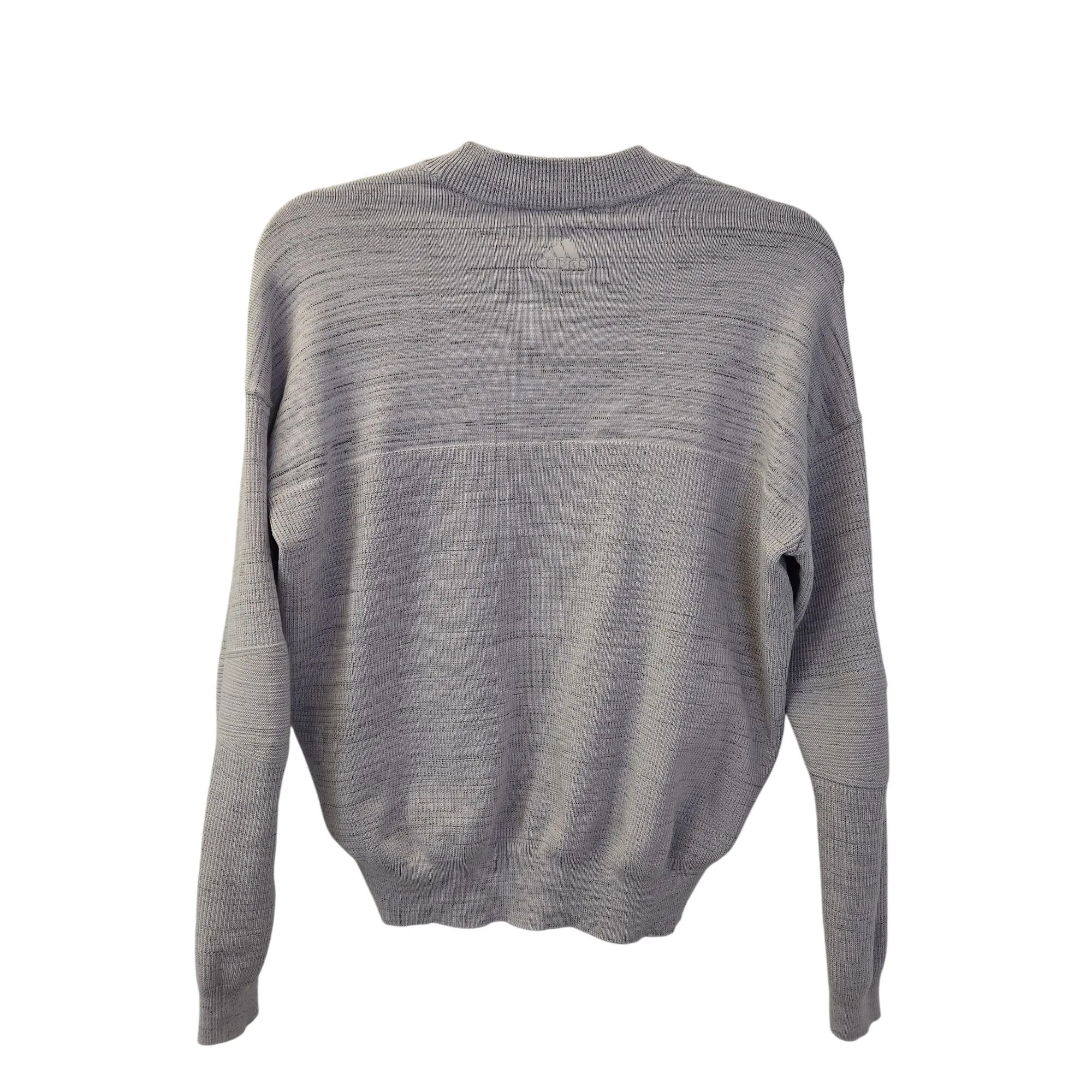 Adidas Textured Crop Activewear Sweater Size Medium (est)