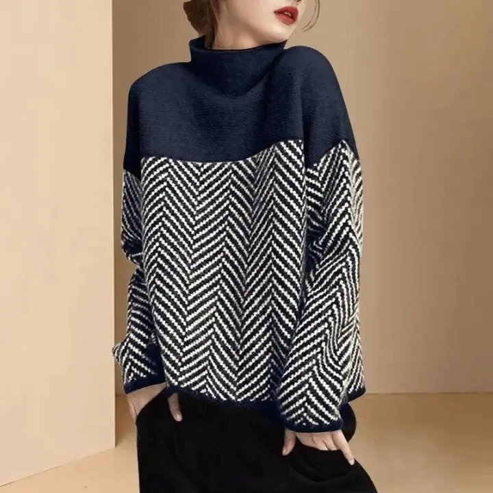 Alice - Cotton Turtleneck Sweater