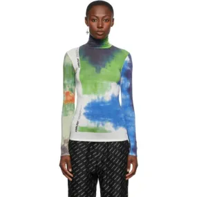 Ambush Multicolor Tie-Dye Turtleneck