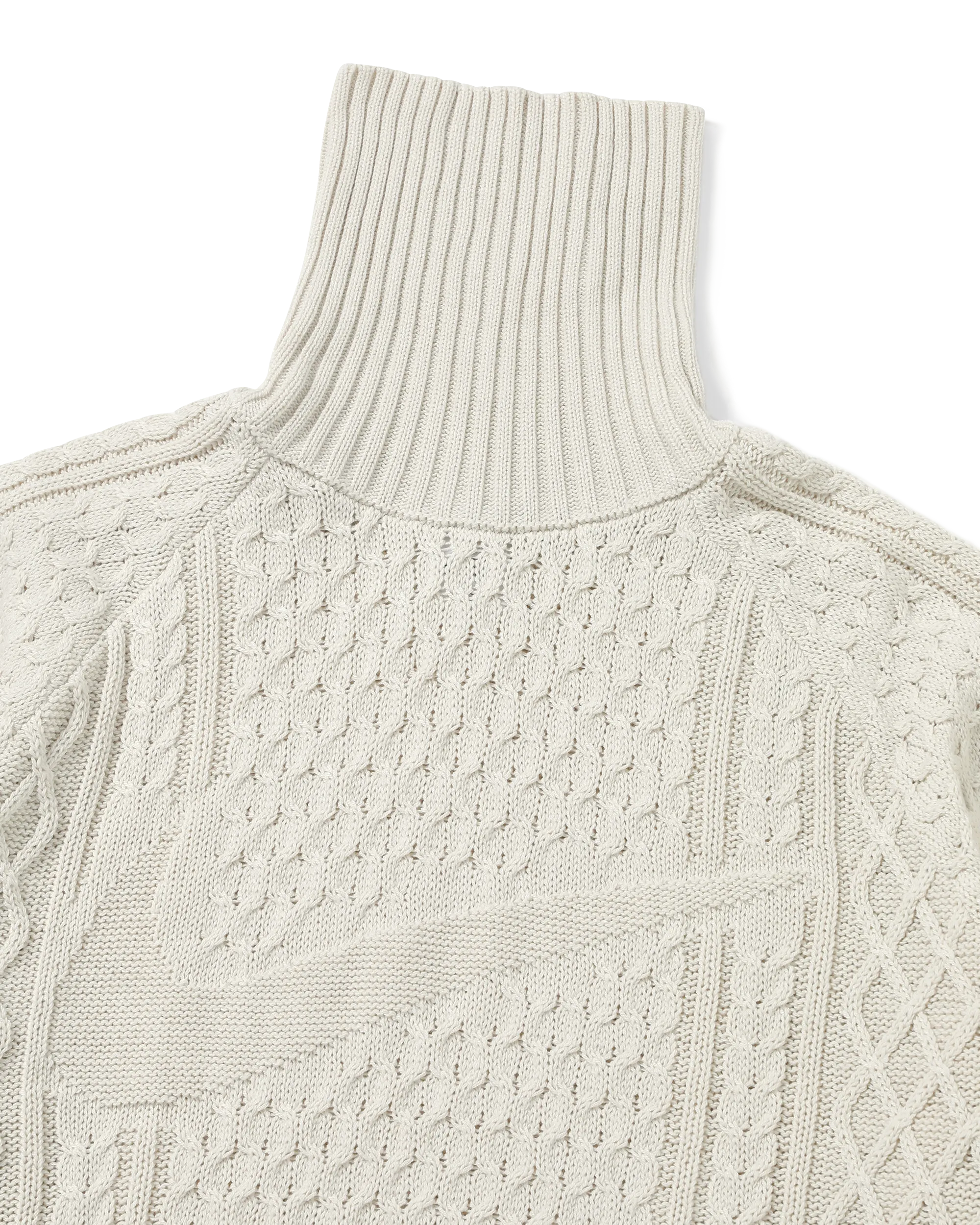 AS M NL CABLE KNIT TURTLENECK