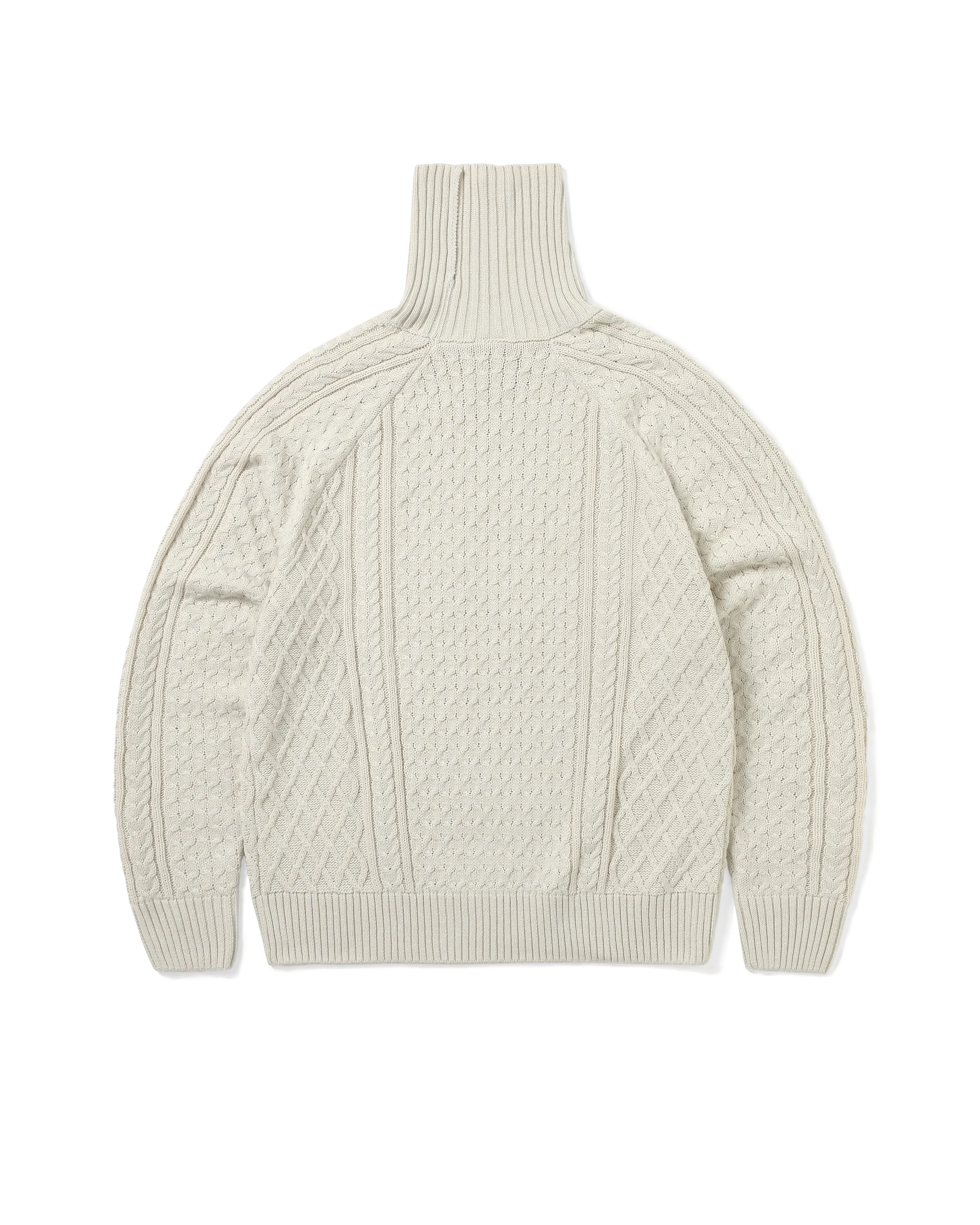 AS M NL CABLE KNIT TURTLENECK