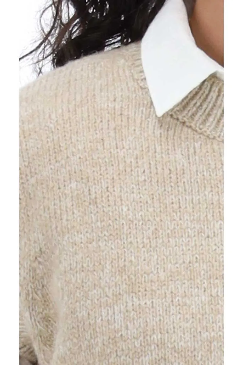 Augustine/ Amaya- Regina Vest- Beige Speckle