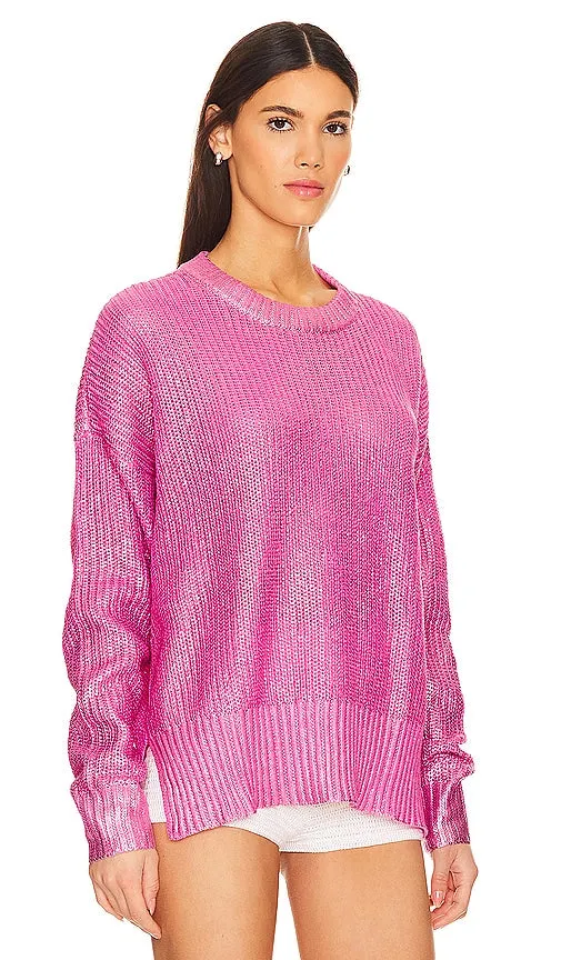 BEACH RIOT Callie Sweater in Pink