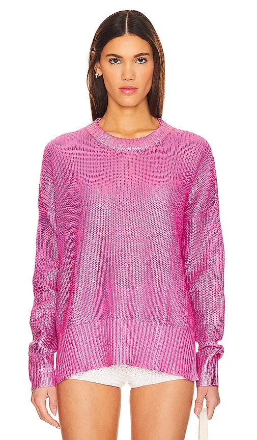 BEACH RIOT Callie Sweater in Pink