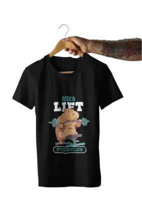 Black Gym Time Plus-size T-Shirt