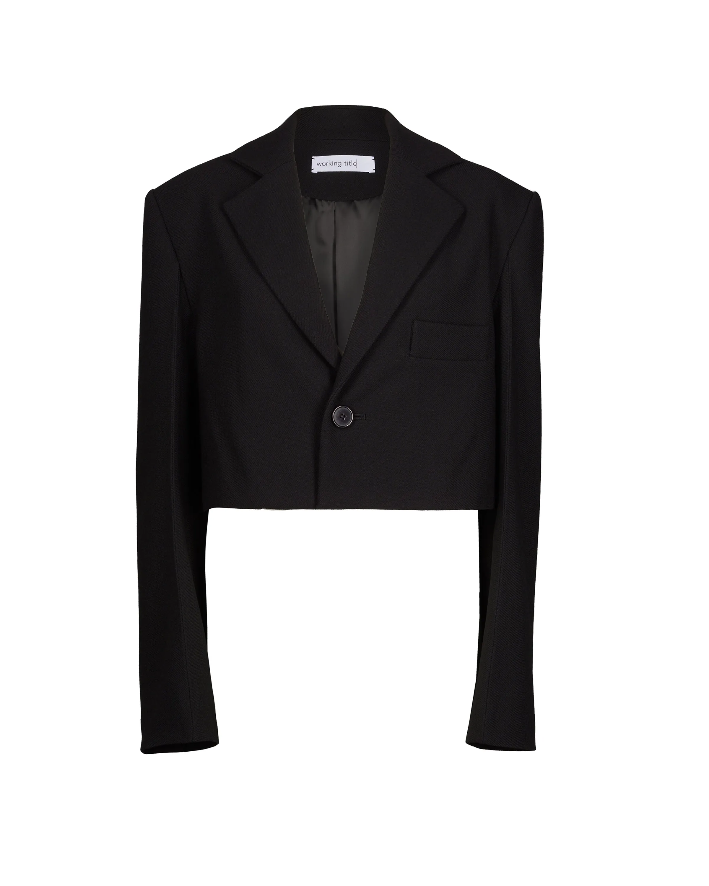 Cropped Unisex Blazer