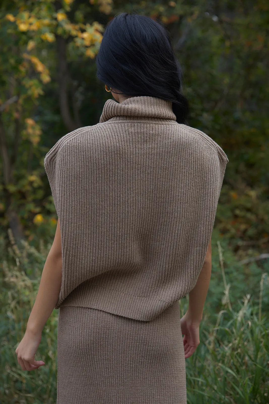 Crosby Ribbed Turtleneck Sweater