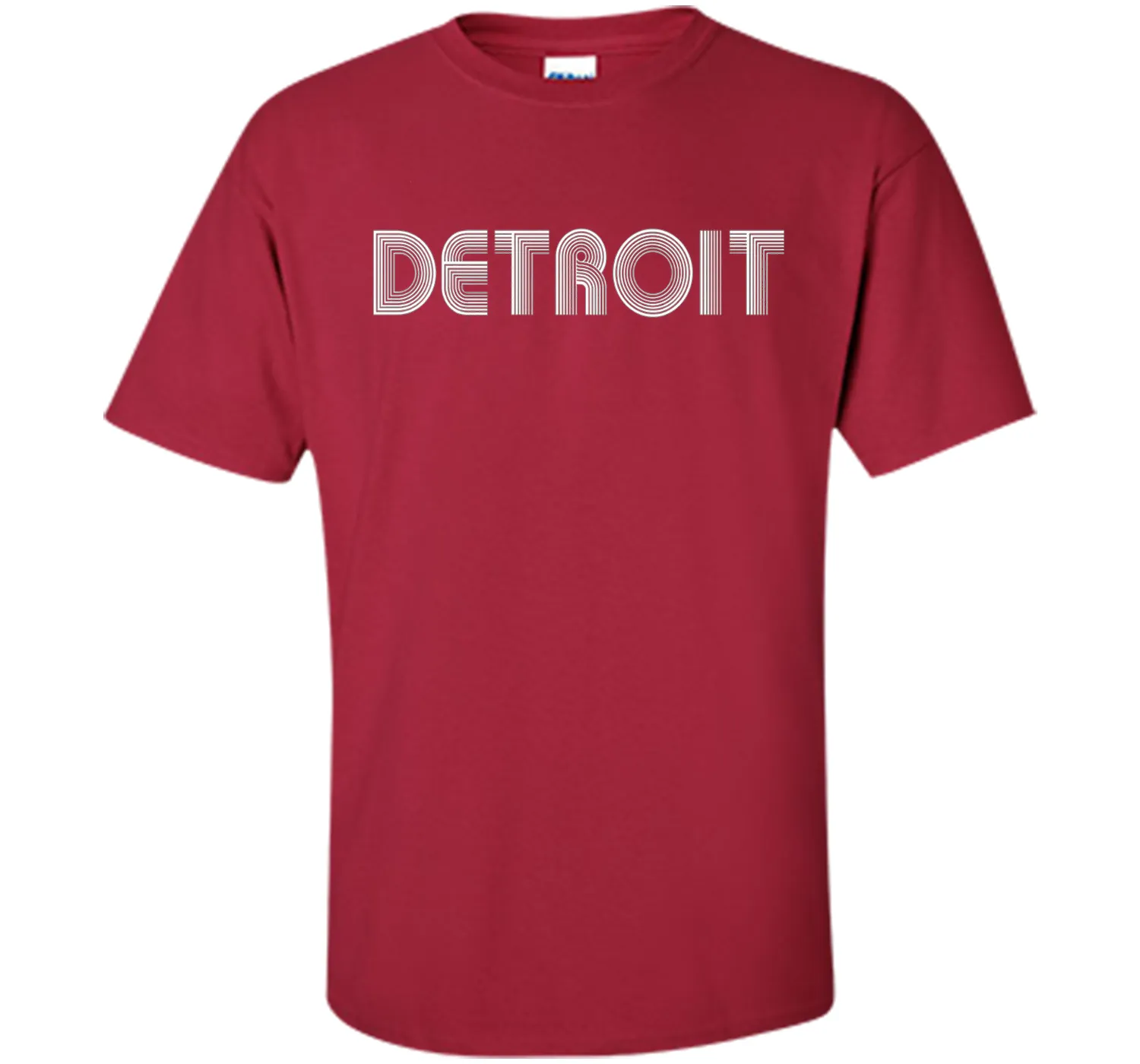 Detroit Michigan Retro - Motor City, Midwest T-Shirt
