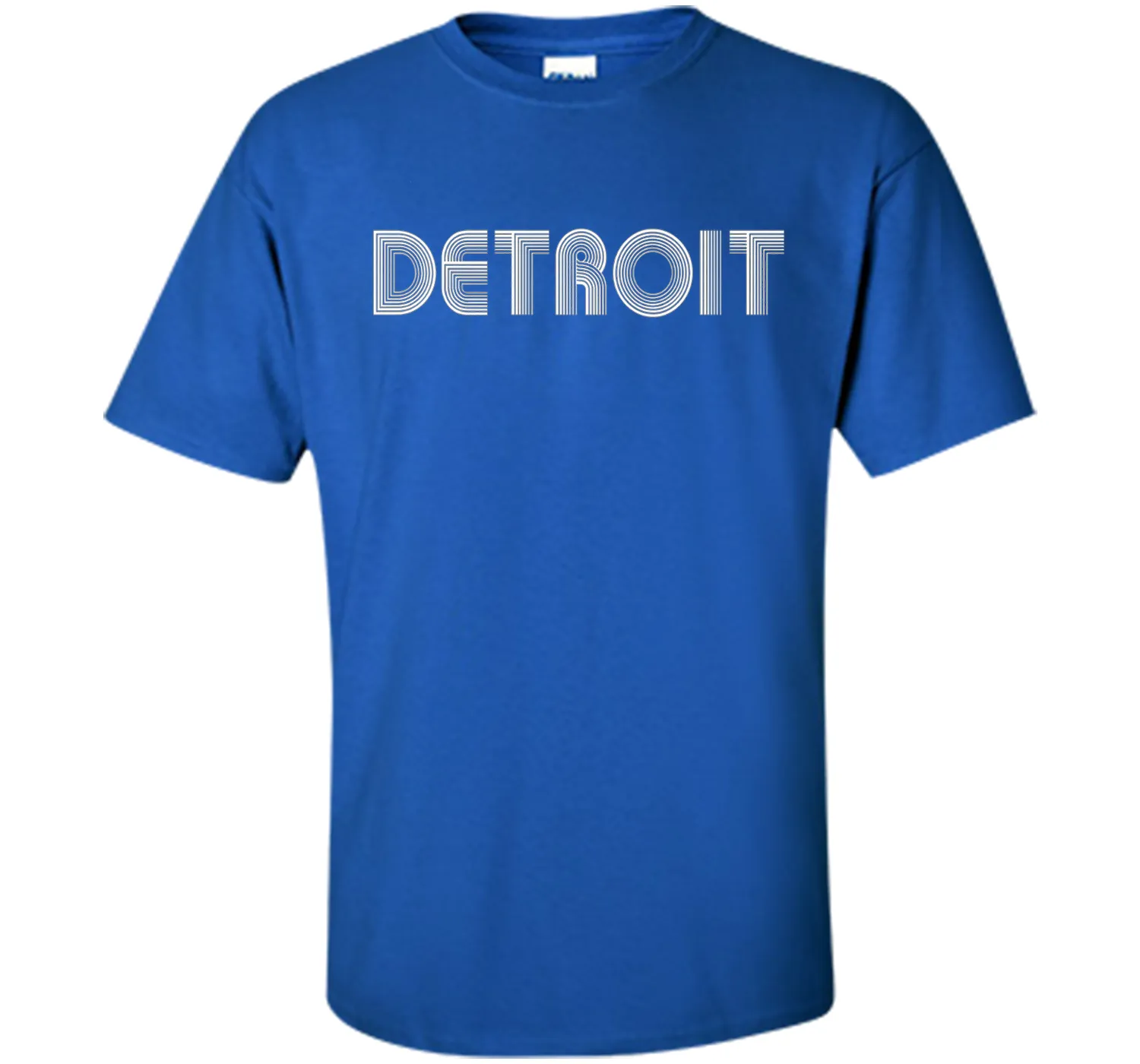Detroit Michigan Retro - Motor City, Midwest T-Shirt