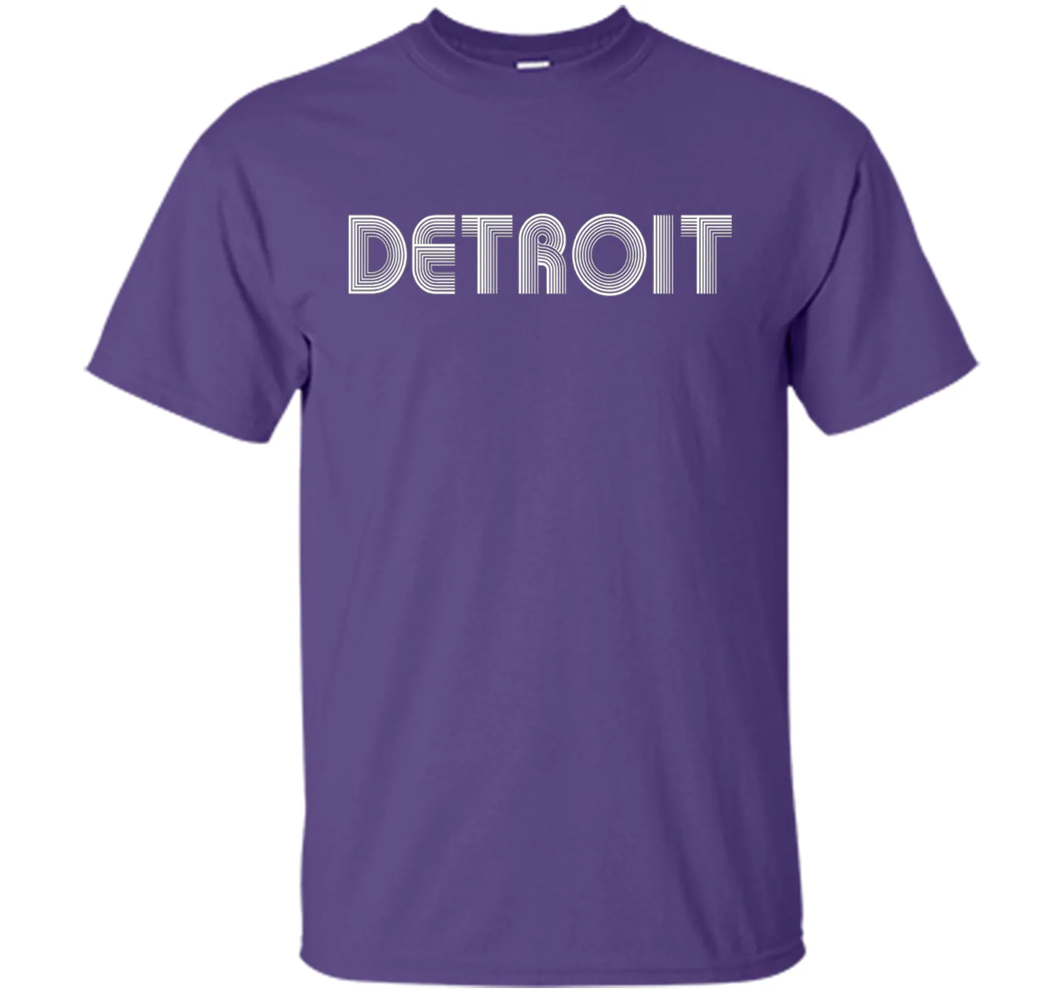 Detroit Michigan Retro - Motor City, Midwest T-Shirt