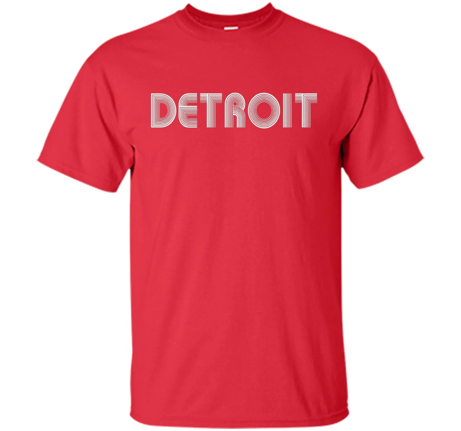 Detroit Michigan Retro - Motor City, Midwest T-Shirt