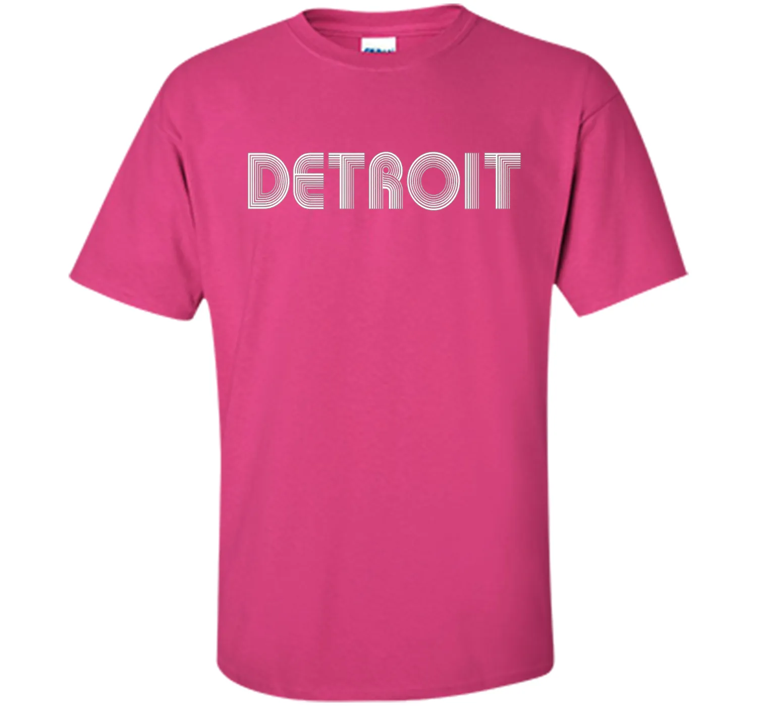 Detroit Michigan Retro - Motor City, Midwest T-Shirt