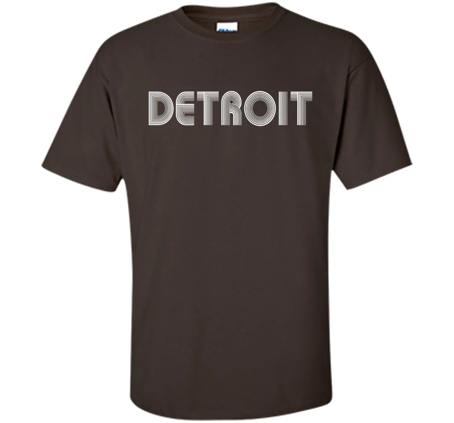 Detroit Michigan Retro - Motor City, Midwest T-Shirt