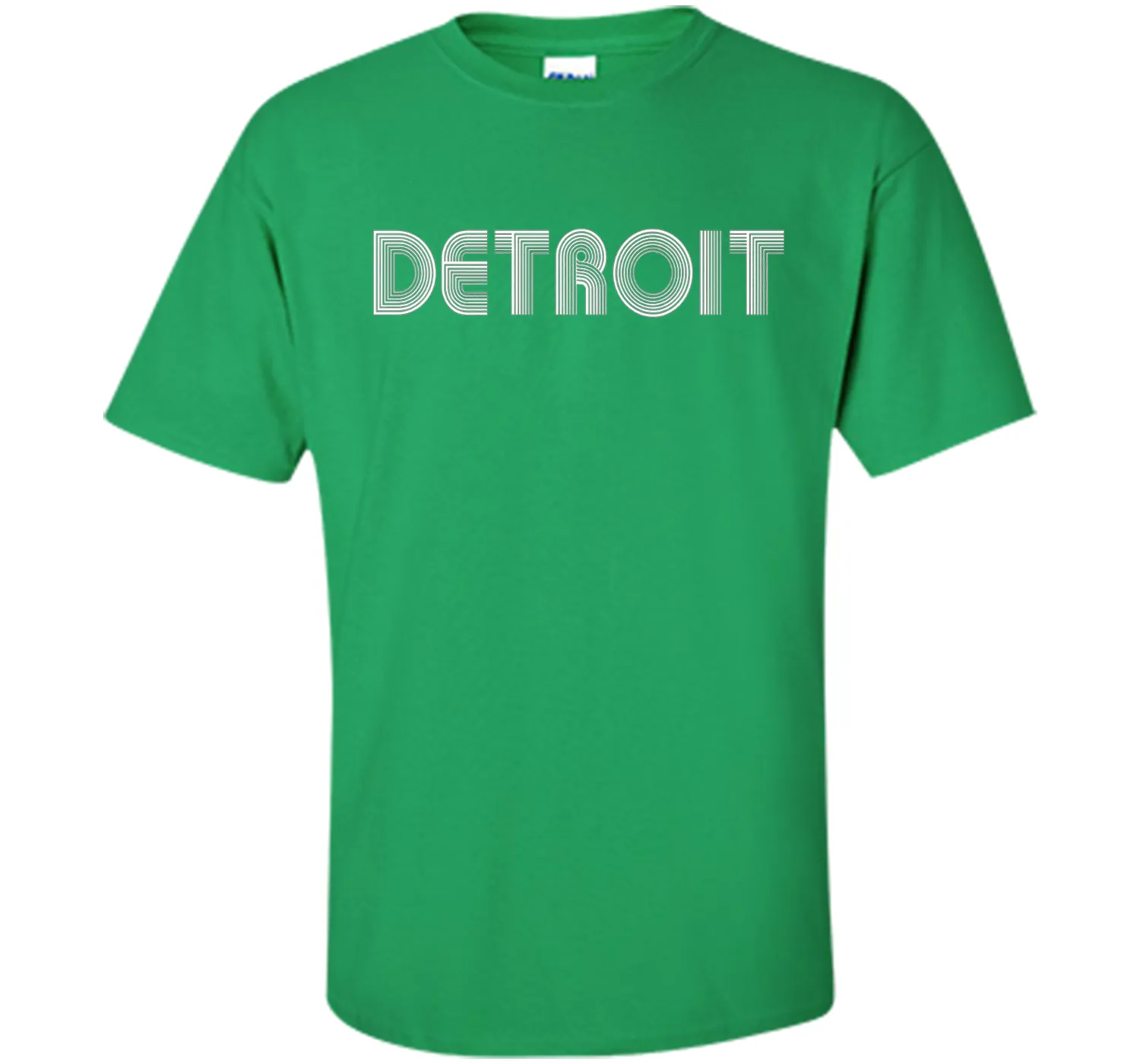 Detroit Michigan Retro - Motor City, Midwest T-Shirt