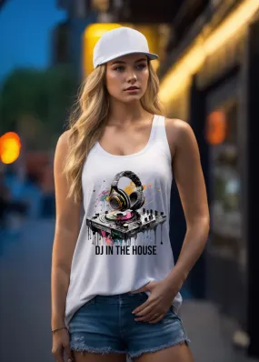 Dj in the House Art Exclusive Tank Top | Grooveman Music