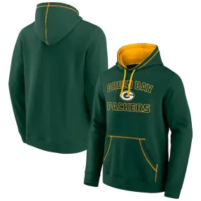 Fanatics NFL Men's Green Bay Packers Tiebreaker Fleece Pullover Hoodie