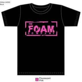 Foam Co Chop Box BlackT/FluroPinkPrint