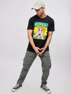 Girls Print High Quality In Cheapest Price Men's T-Shirt