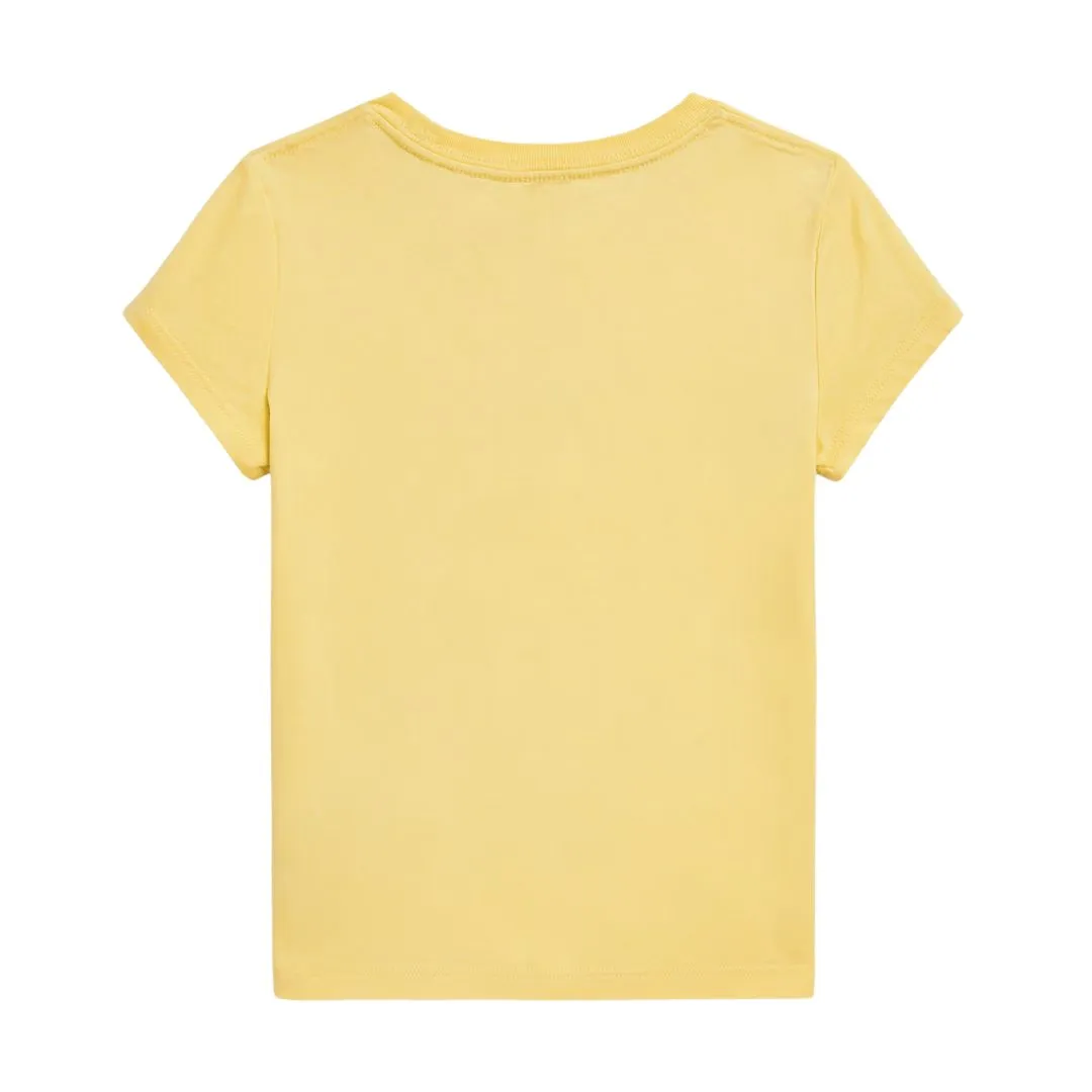 Girls Yellow Bear T-Shirt