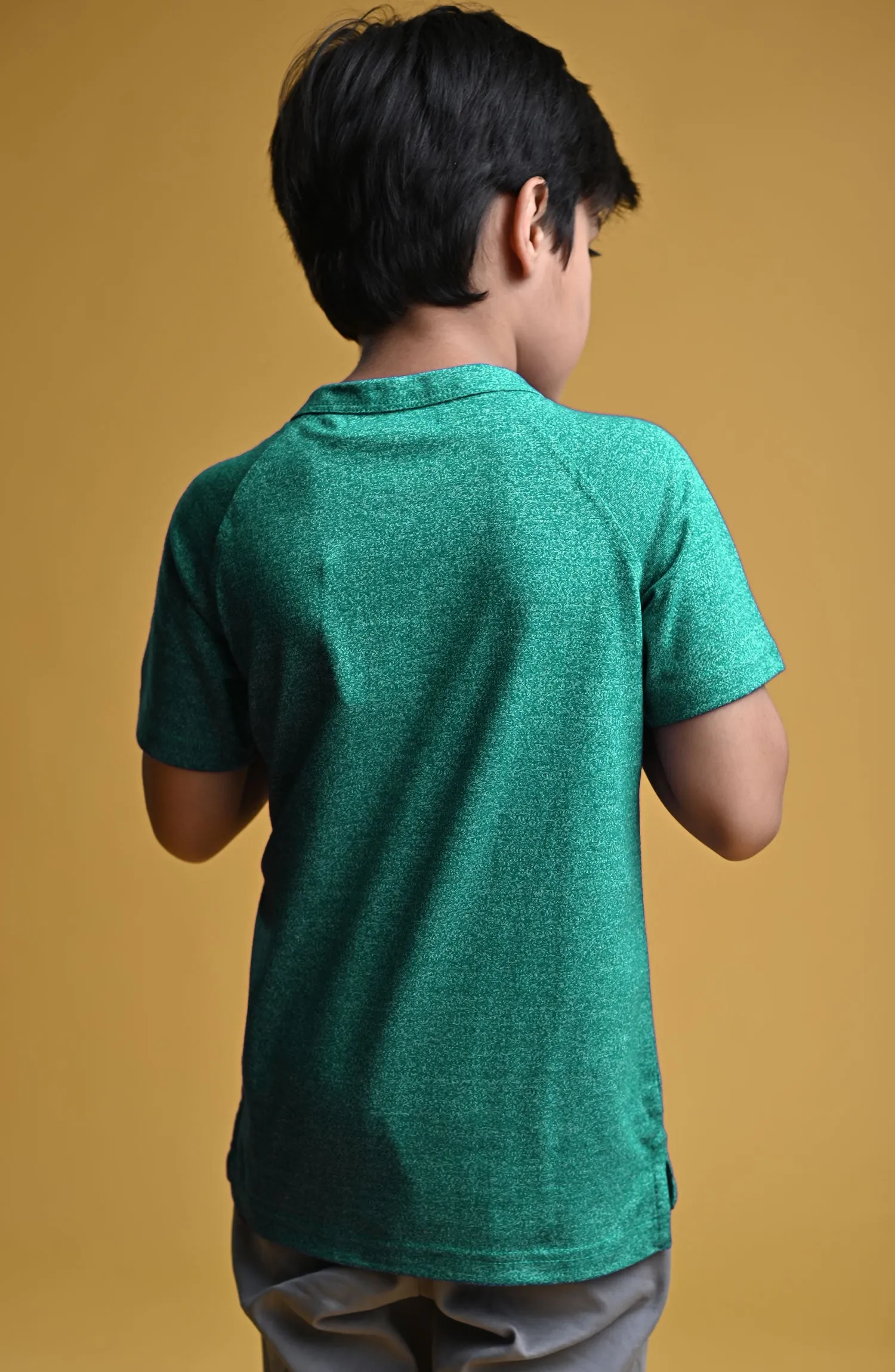 H/S Guts Crew Neck- Light Green
