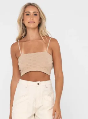 JAI KNITTED CROP TOP