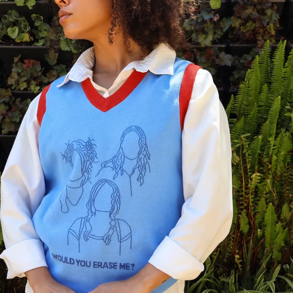 Limited Release Eternal Sunshine of the Spotless Mind "Would You Erase Me" Knitted Vest