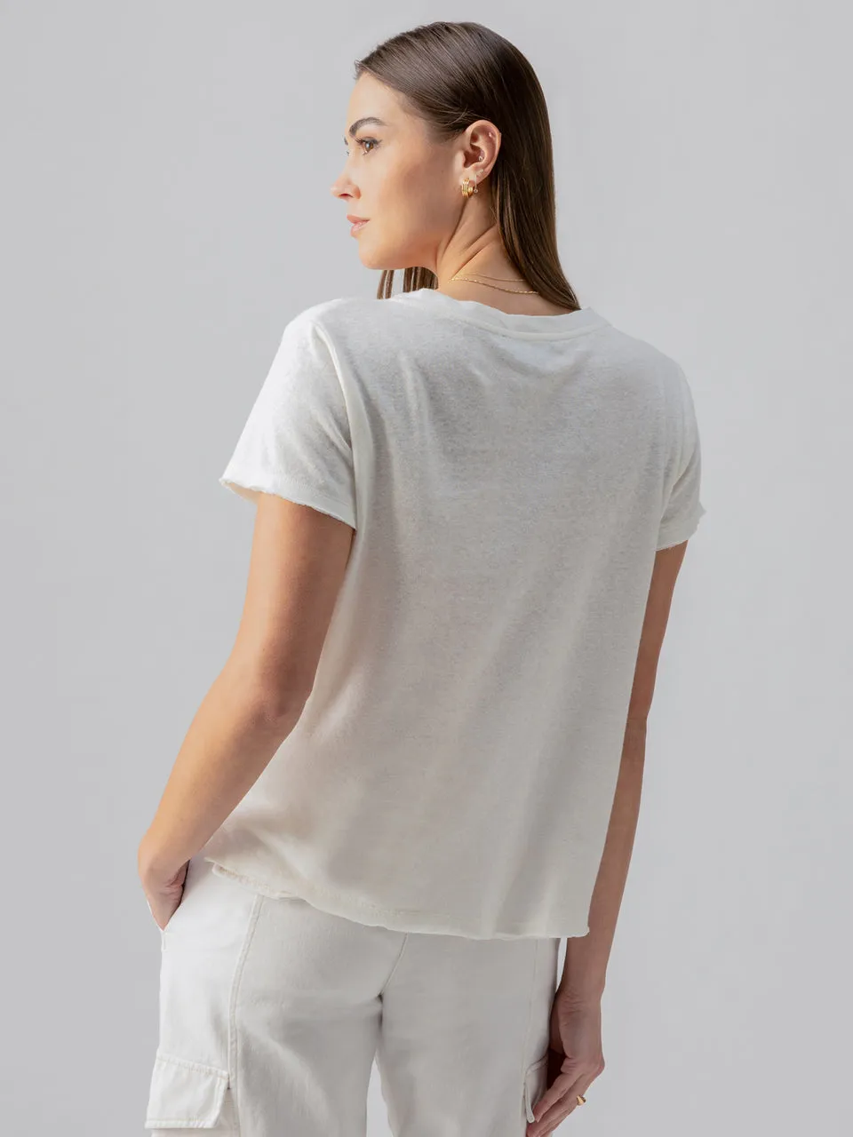 Linen  Perfect Tee White