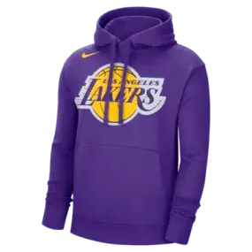 Nike Los Angeles Lakers NBA Fleece Pullover essential Kids 'Purple'