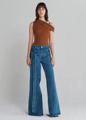 Off Shoulder Knitted Top