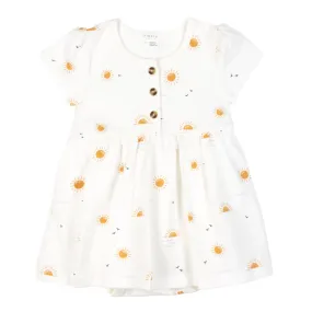 Petit Lem Skirted Romper - Sunny Skies