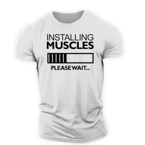 Popular Men's Fitness Short-sleeved T-shirt - GlamzLife