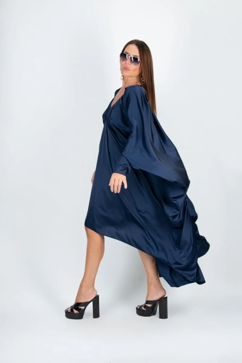 PREA Long Maxi Satin Kaftan Dress