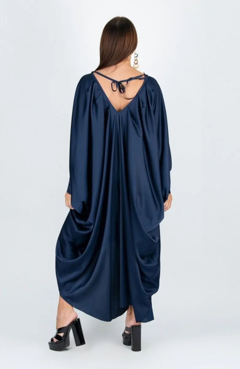 PREA Long Maxi Satin Kaftan Dress