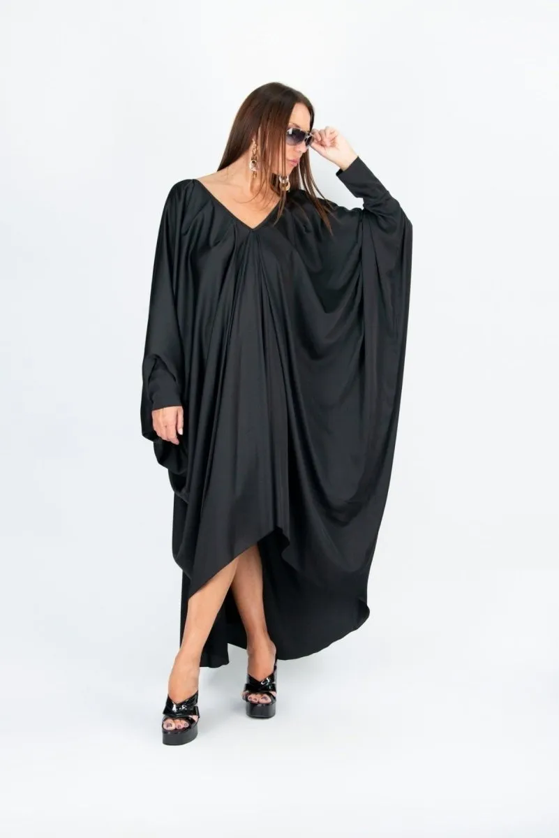 PREA Long Maxi Satin Kaftan Dress