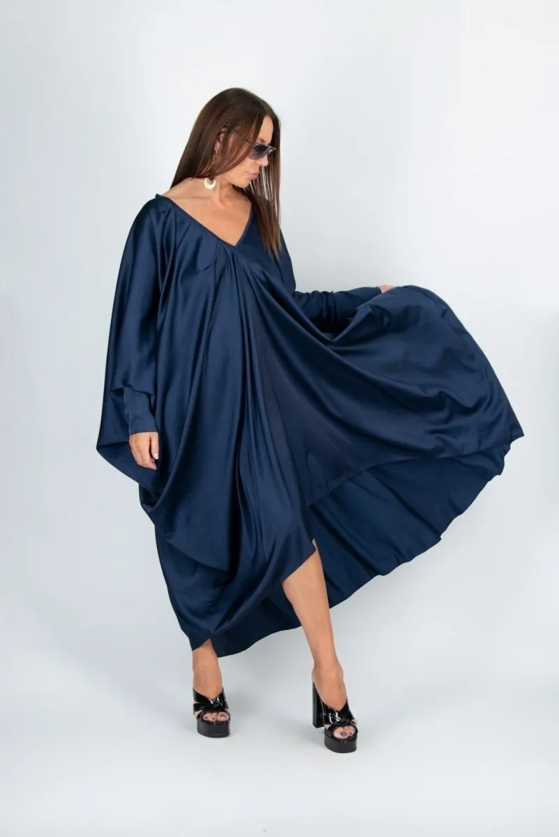 PREA Long Maxi Satin Kaftan Dress