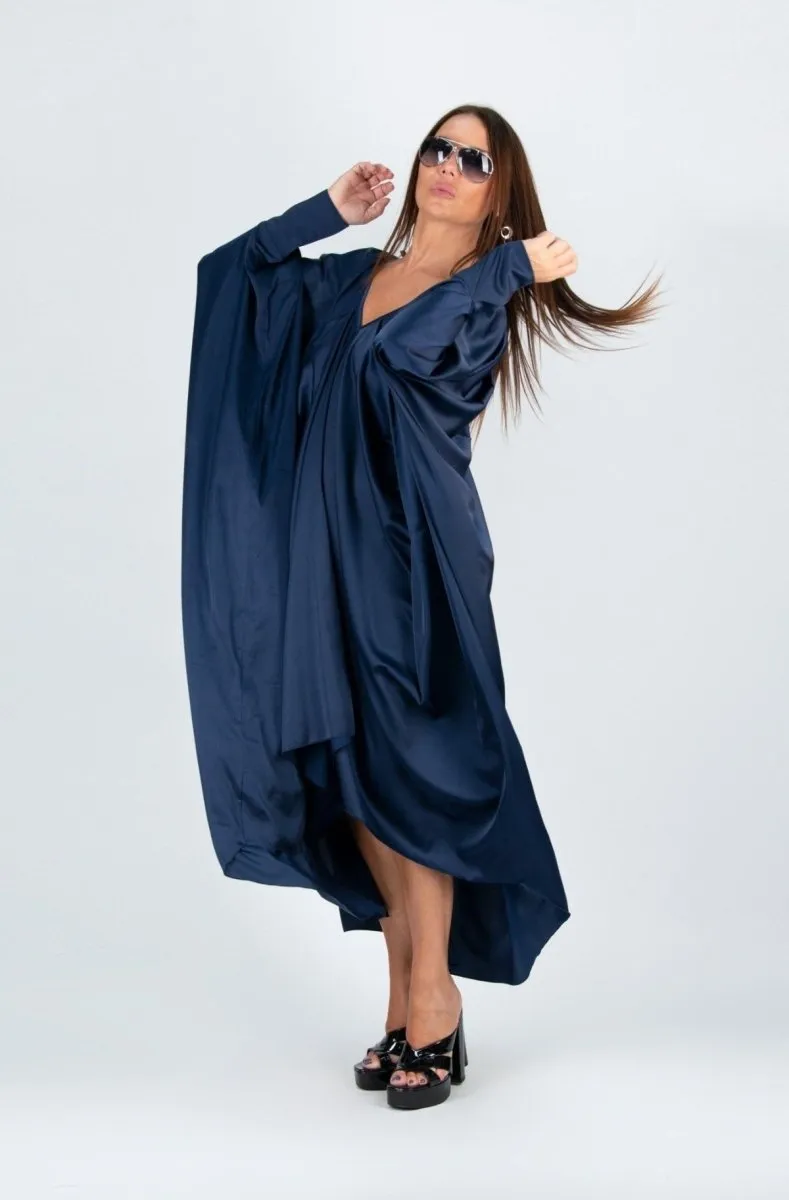 PREA Long Maxi Satin Kaftan Dress