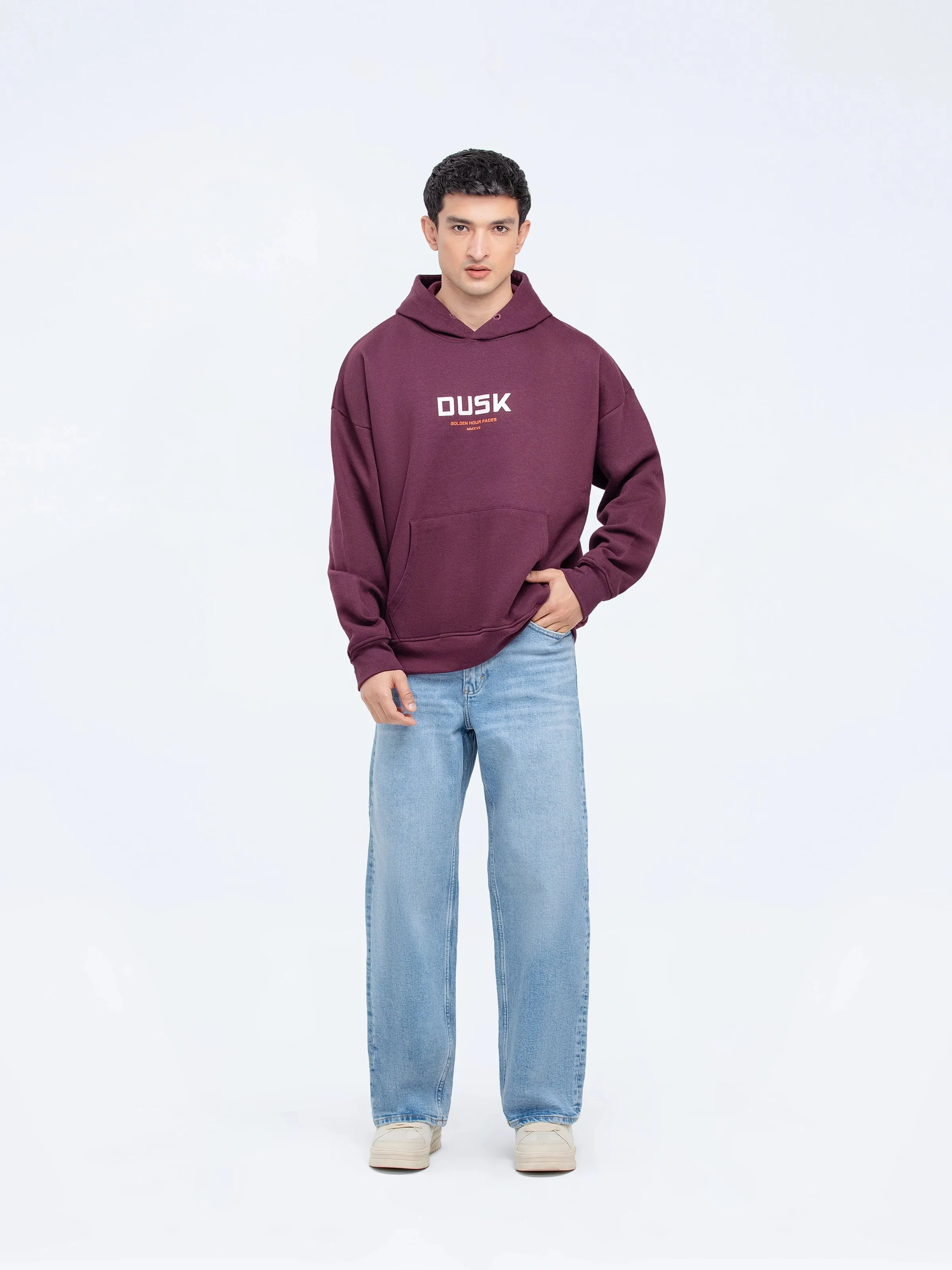 Printed Pullover Hoodie - FMTH24-051