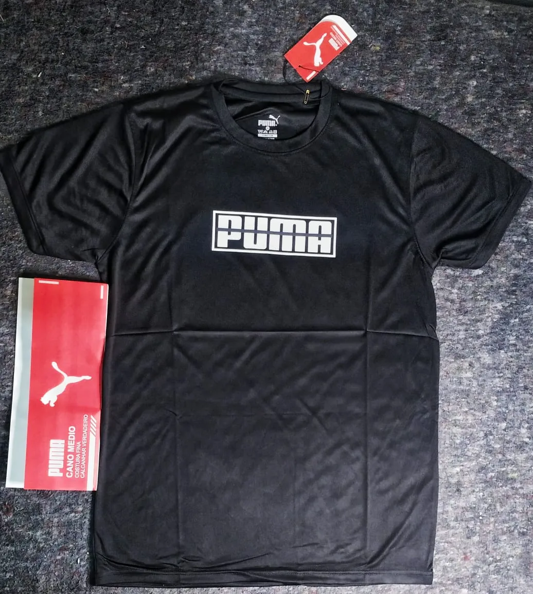 PUMA Men's Classic Logo T-Shirt - Comfortable Cotton Tee for Casual & Sportswear