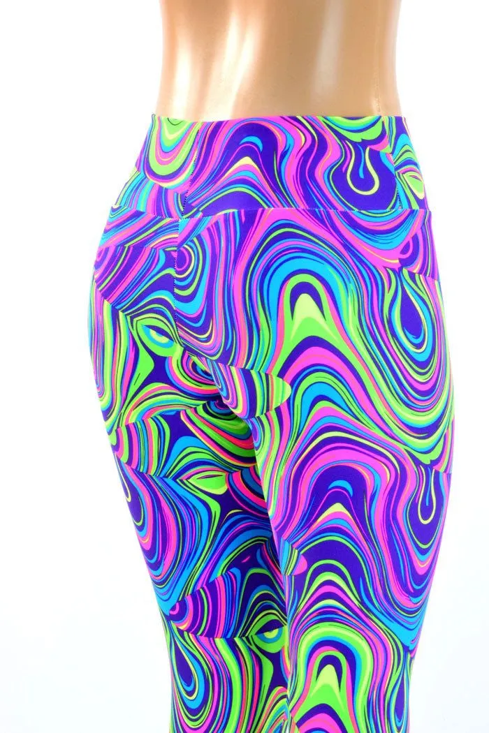 Ready to Ship Glow Worm High Waist Leggings Large