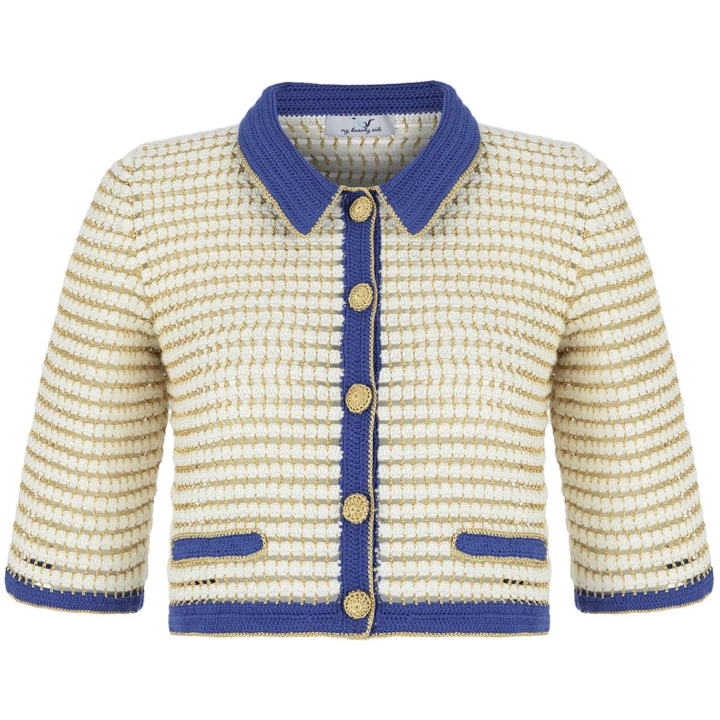 SABRINA KNIT CROP SWEATER