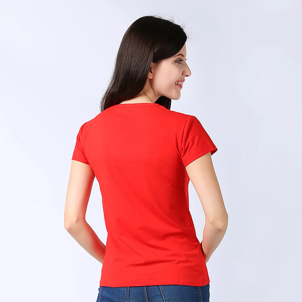 Sidiou Group 100% Cotton Plain Round Neck T-Shirt Cotton Printing T- Shirt