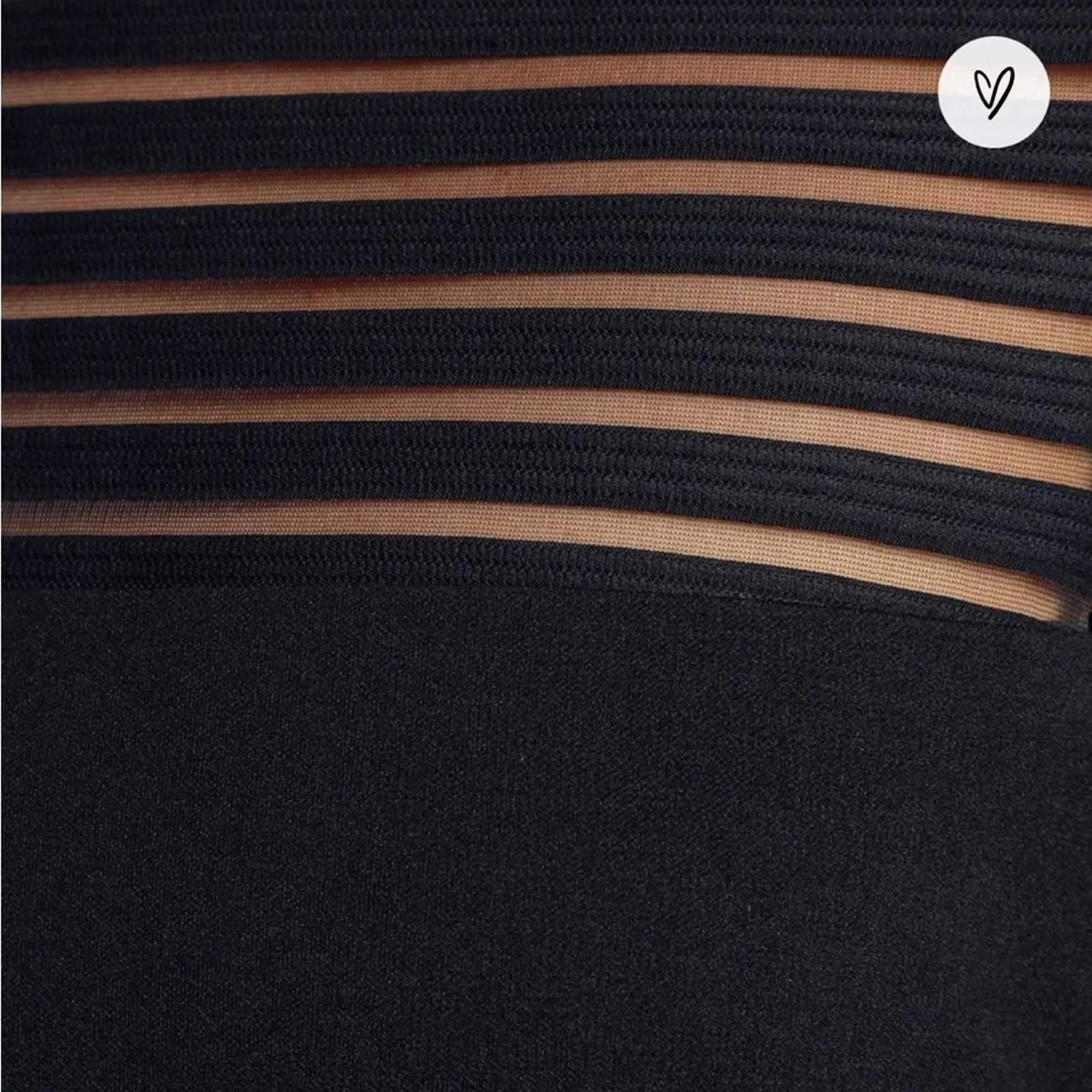 Size XXS Lulus Perfect Mesh Black Bodycon Dress
