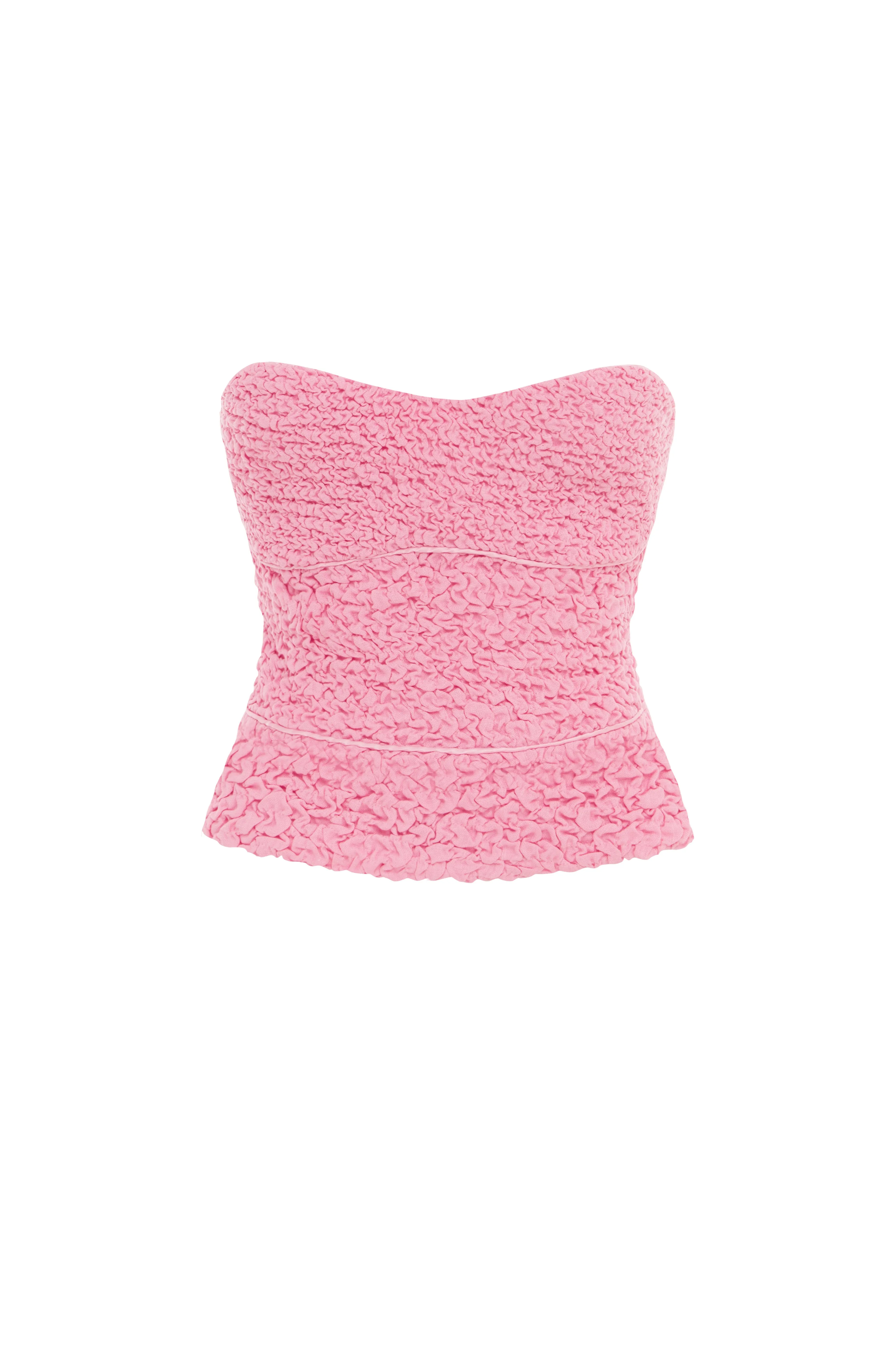 Smocked Bodice - Pink