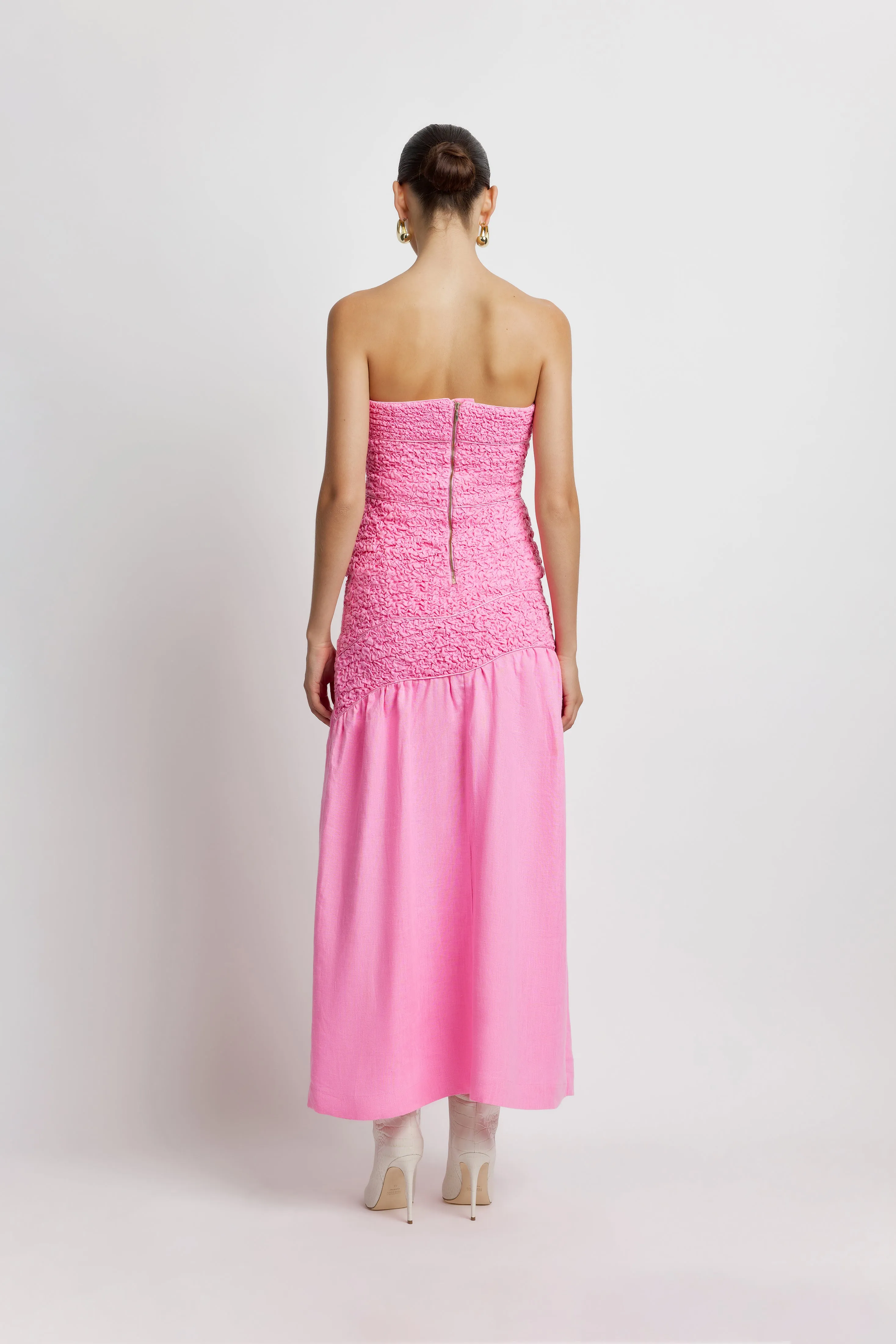Smocked Bodice - Pink