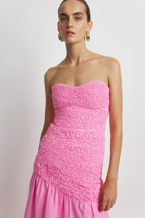 Smocked Bodice - Pink