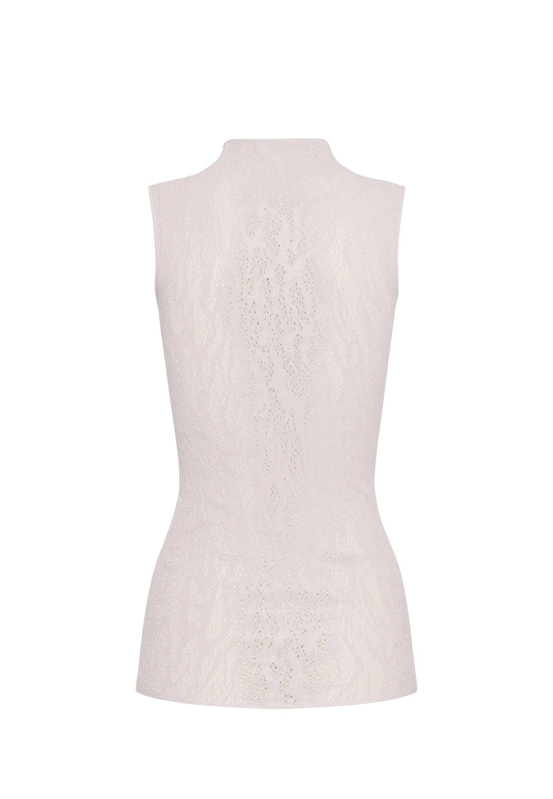 Snake Lace Top Sleeveless